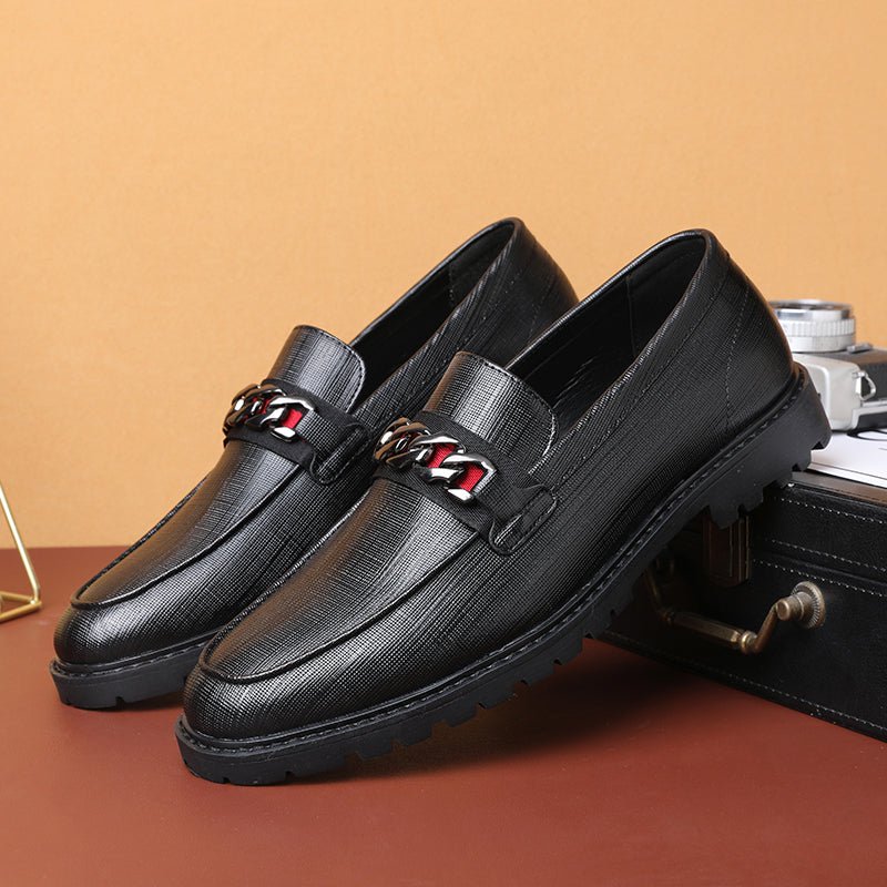 Formele Schoenen Heren Bruiloft Derby-loafers - Wit