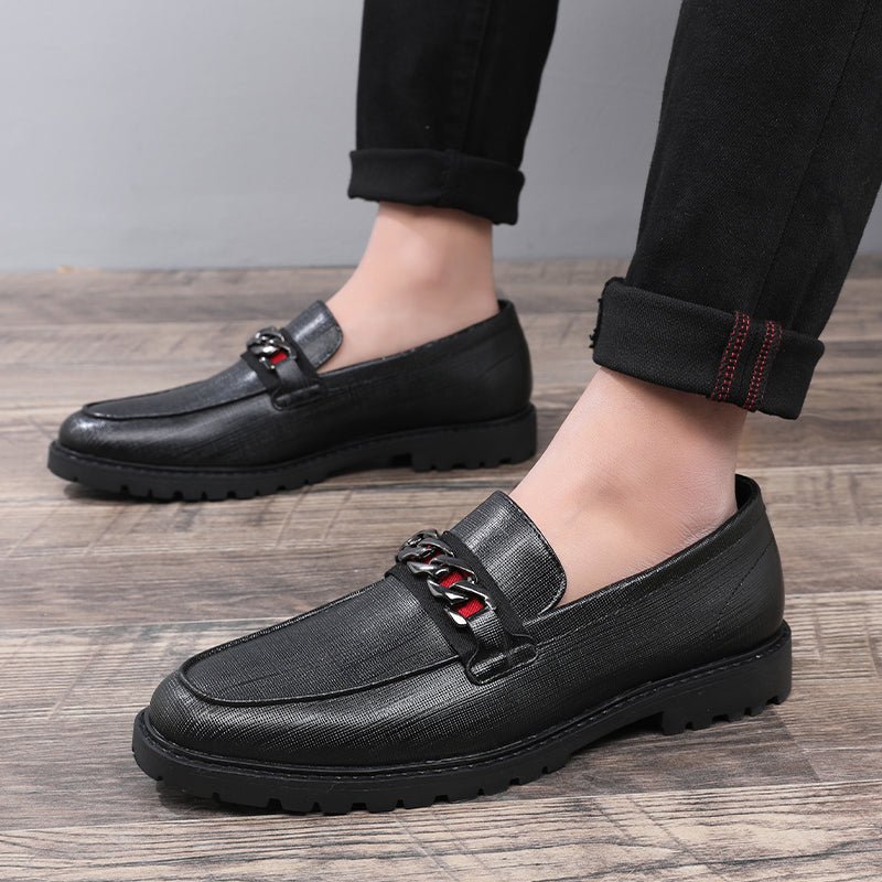 Formele Schoenen Heren Bruiloft Derby-loafers - Wit