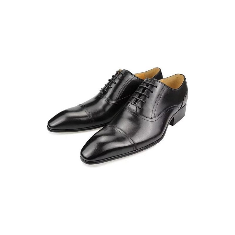 Formele Schoenen Heren Echt Leer Elegantie Bruiloftsbrogues