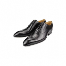 Formele Schoenen Heren Echt Leer Elegantie Bruiloftsbrogues