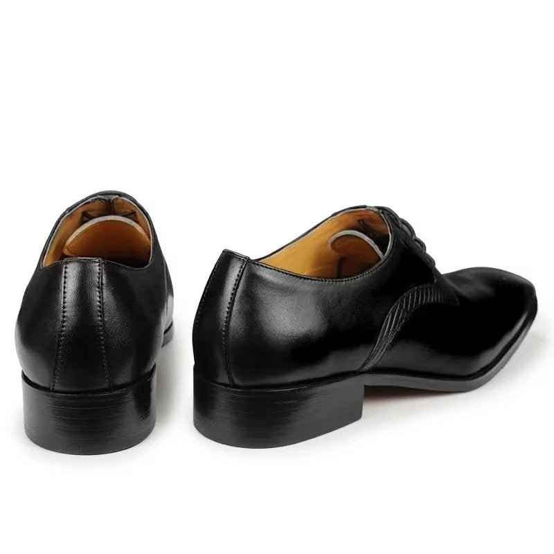 Formele Schoenen Heren Elegante Bruiloftsbrogues - Zwart