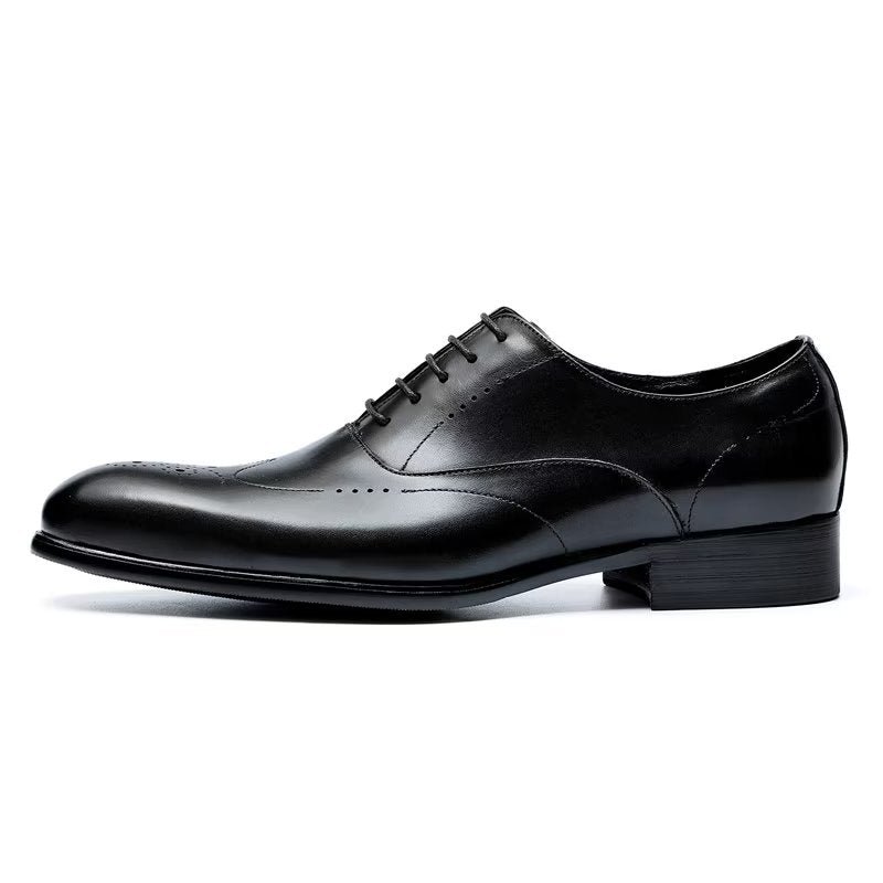 Formele Schoenen Heren Elegante Oxford-schoenen - Zwart