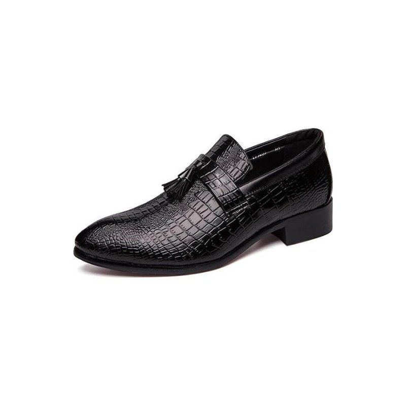 Formele Schoenen Heren Leren Chique Zakelijke Loafers