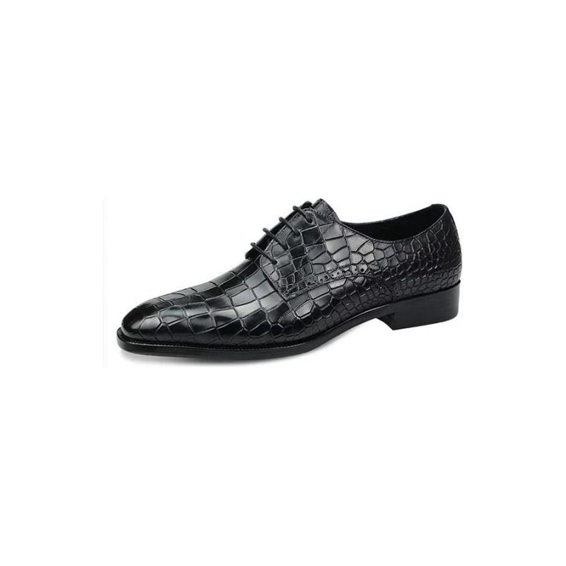 Formele Schoenen Heren Luxe Elegante Brogueschoenen Krokodillenleer