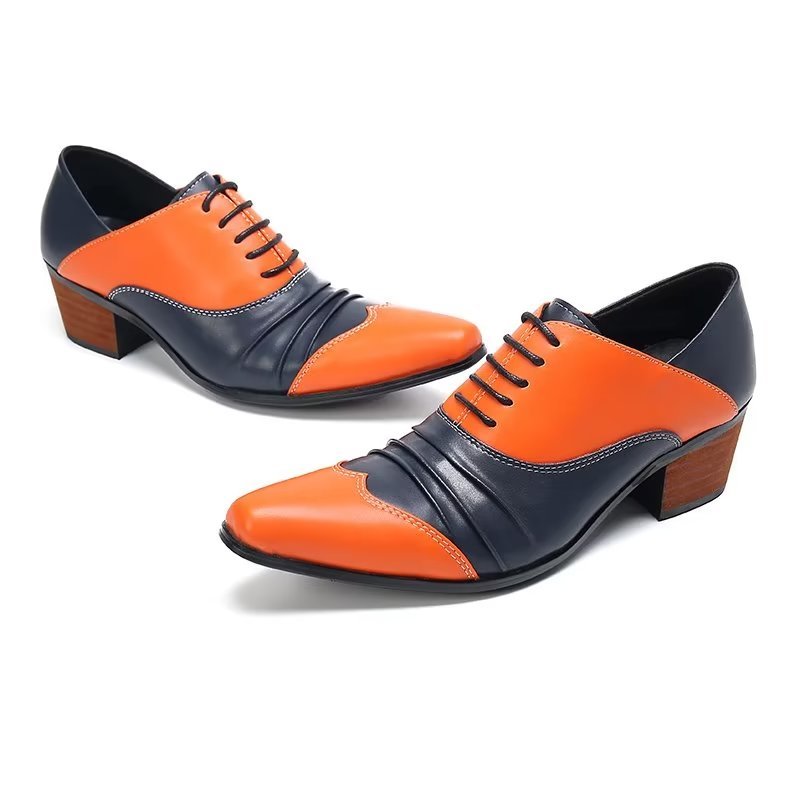 Formele Schoenen Heren Oxford-instapschoenen - Oranje