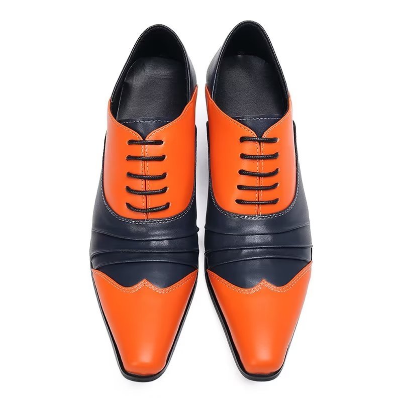 Formele Schoenen Heren Oxford-instapschoenen - Oranje