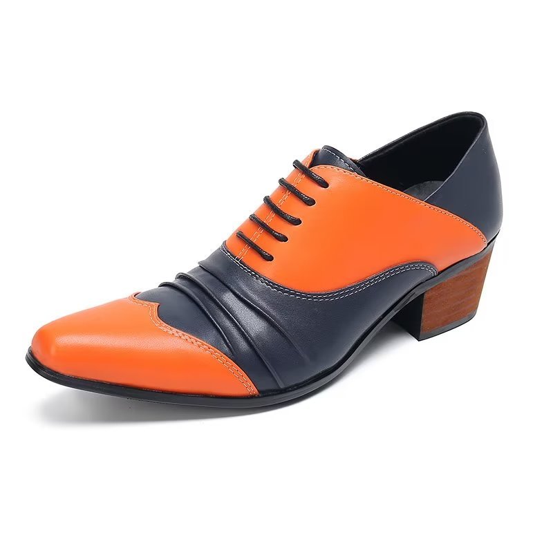 Formele Schoenen Heren Oxford-instapschoenen - Oranje