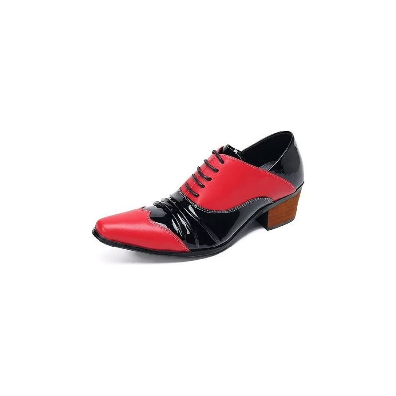 Formele Schoenen Heren Oxford-instapschoenen - Rood