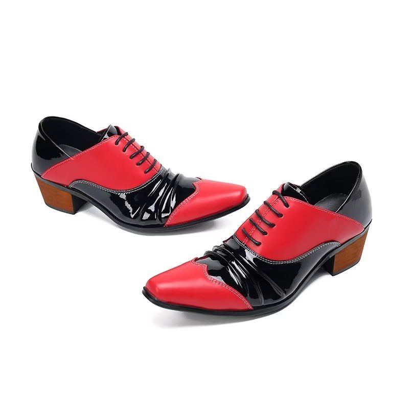 Formele Schoenen Heren Oxford-instapschoenen - Rood