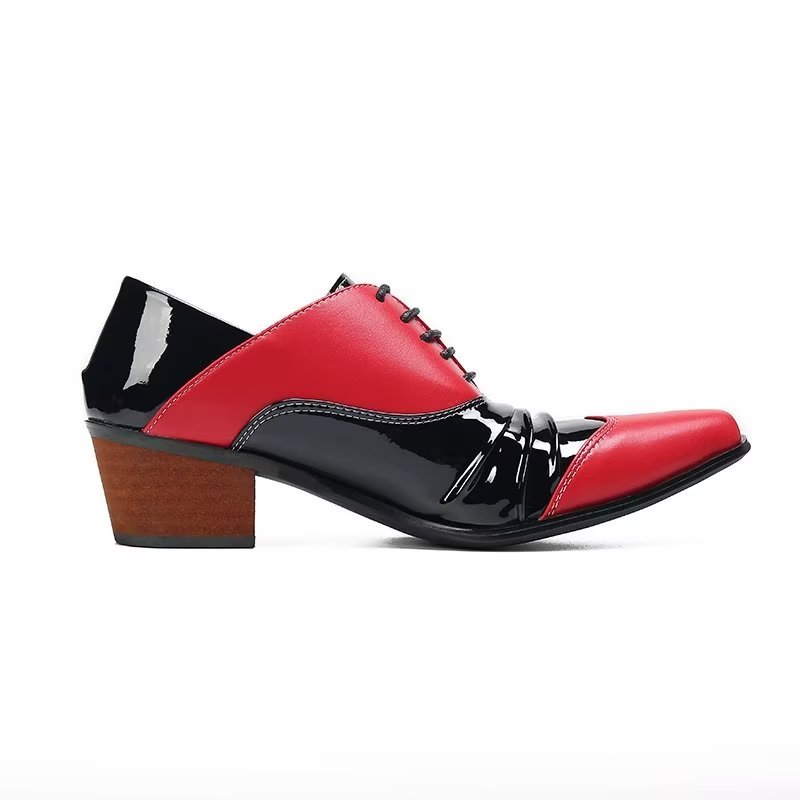 Formele Schoenen Heren Oxford-instapschoenen - Rood