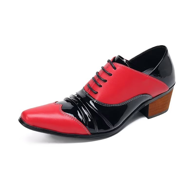 Formele Schoenen Heren Oxford-instapschoenen - Rood