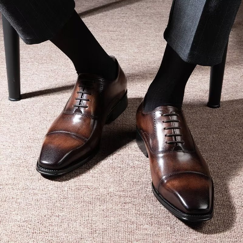 Formele Schoenen Heren Oxford-schoenen - Koffie