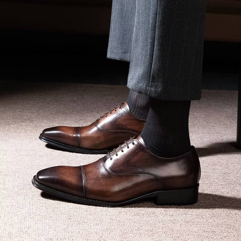 Formele Schoenen Heren Oxford-schoenen - Koffie