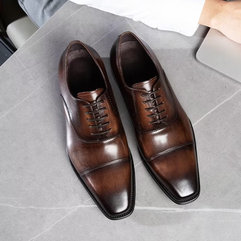 Formele Schoenen Heren Oxford-schoenen - Koffie