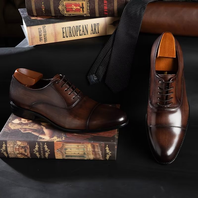 Formele Schoenen Heren Oxford-schoenen - Koffie