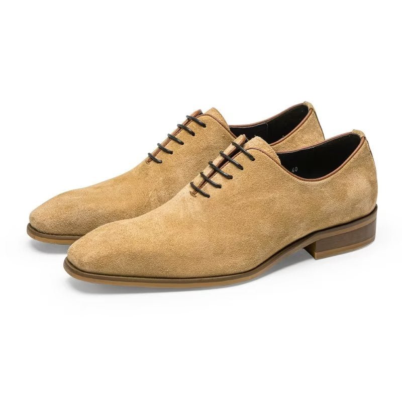 Formele Schoenen Heren Suede Elegance Oxford-kledingschoenen - Beige