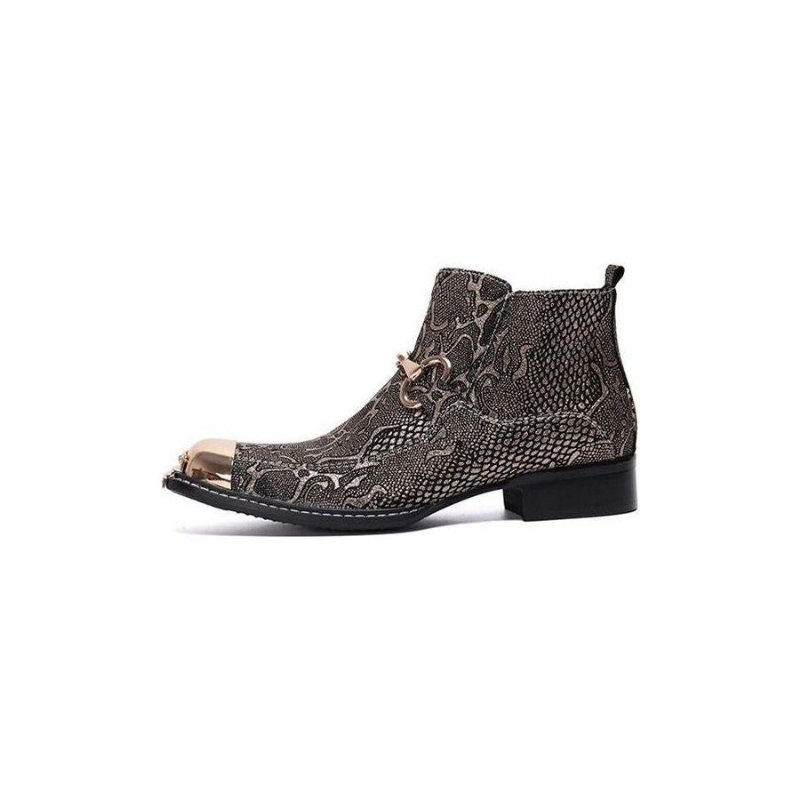 Herenlaarzen Serpenté-loafers - Goud