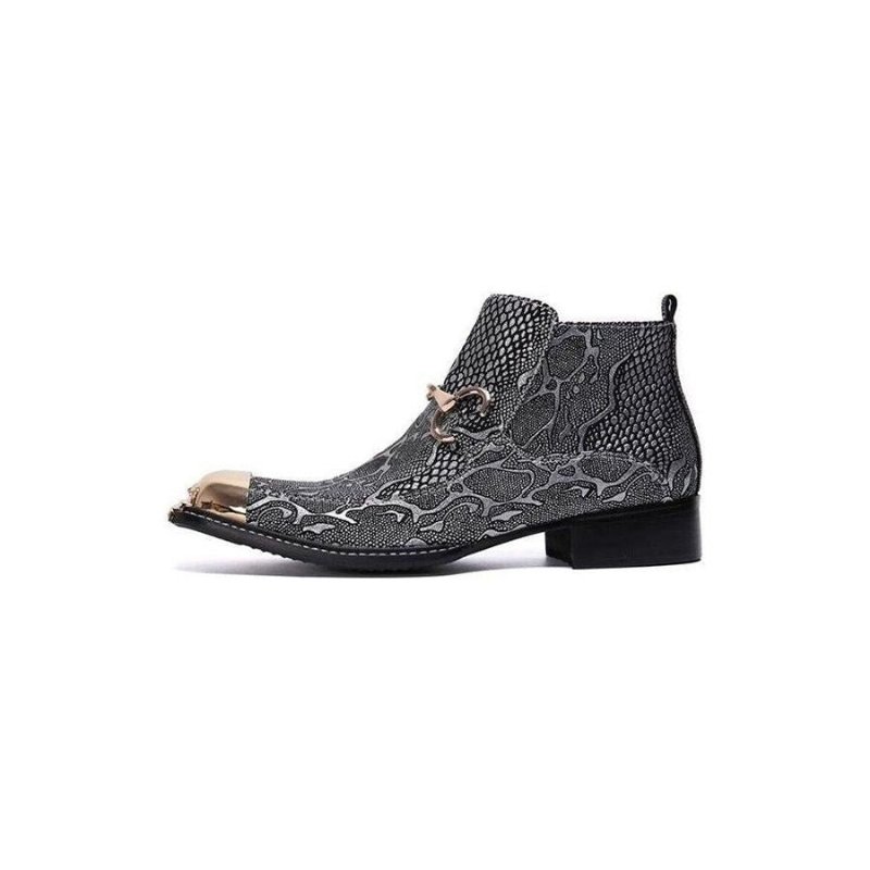 Herenlaarzen Serpenté-loafers - Zilver