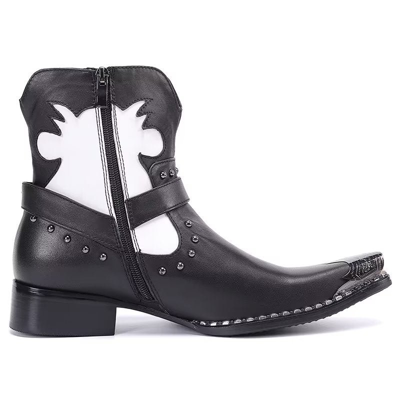 Herenlaarzen Statement Dress Boots - Zwart