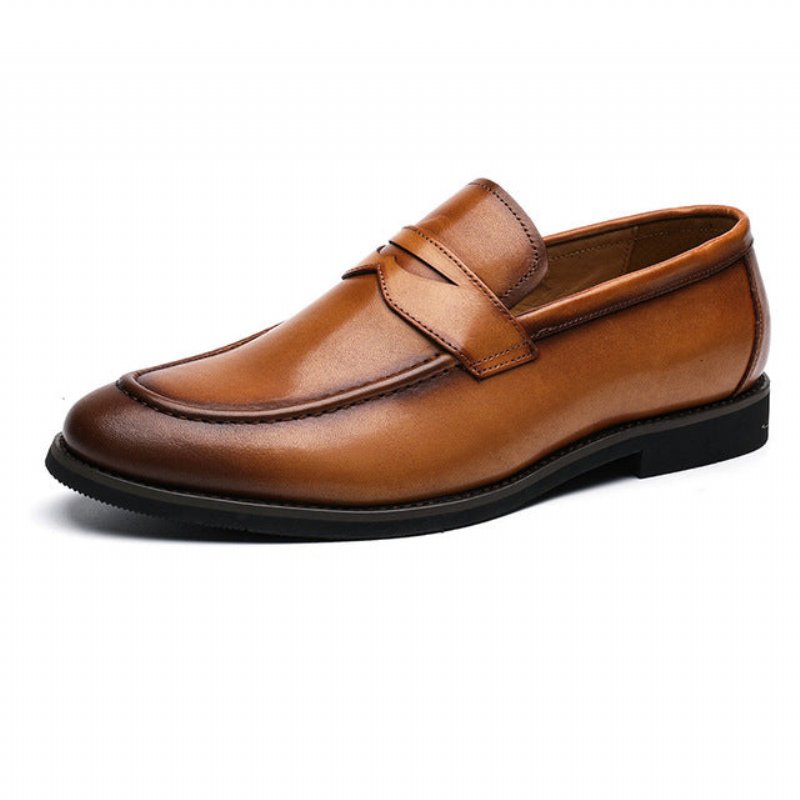 Herenloafers Bruiloft Loaferschoenen - Bruin