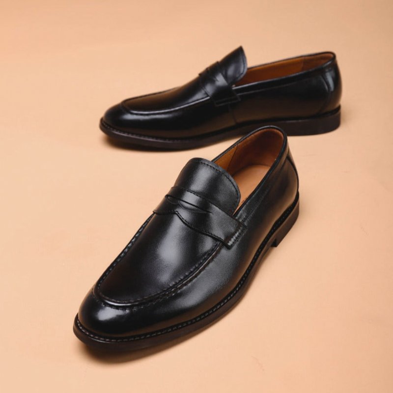 Herenloafers Bruiloft Loaferschoenen - Zwart