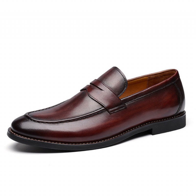 Herenloafers Bruiloft Loaferschoenen - Koffie