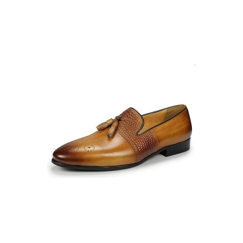 Herenloafers Croc-patroon Luxe Instaploafers