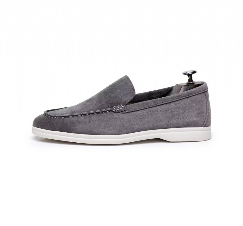 Herenloafers Leer - Grijs