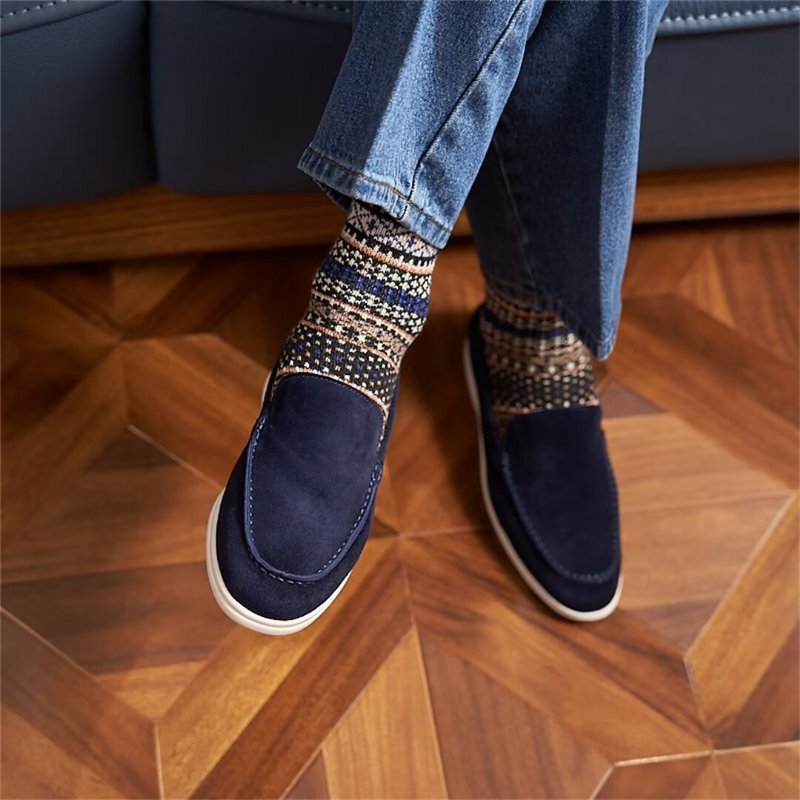 Herenloafers Leer - Grijs