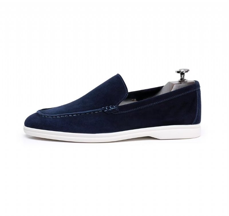 Herenloafers Leer - Grijs