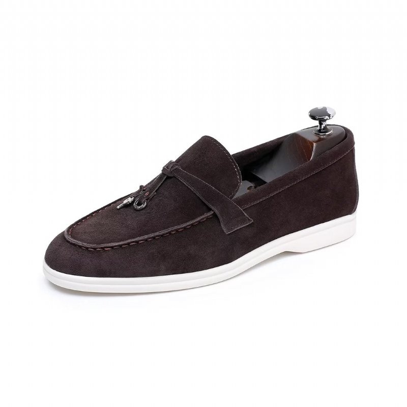 Herenloafers Leren Loafers - Koffie