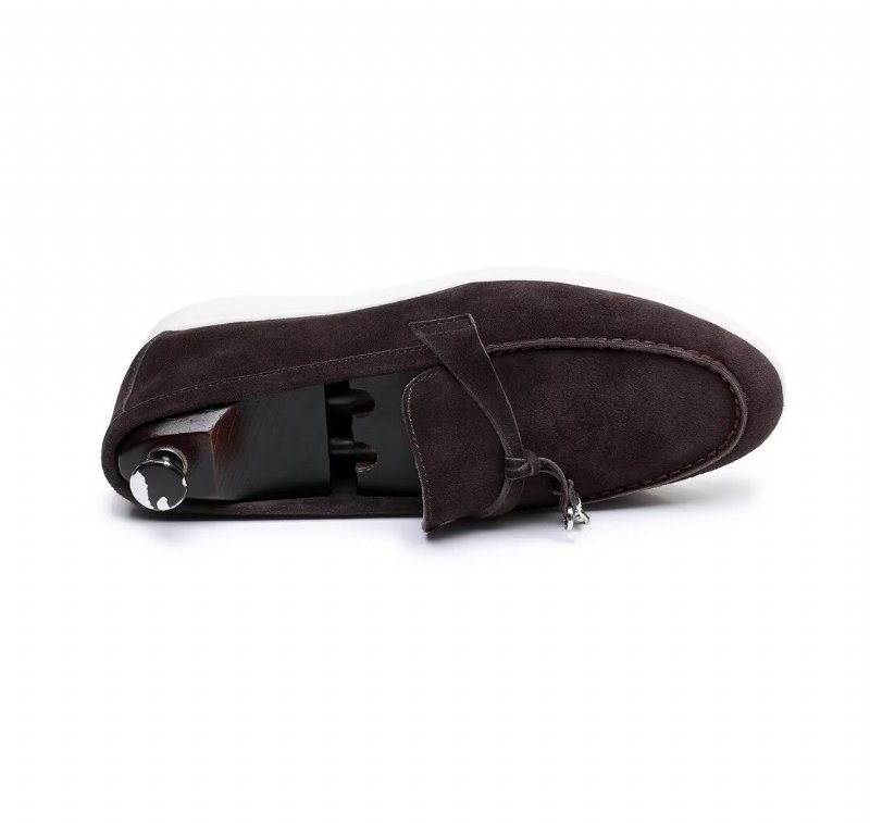 Herenloafers Leren Loafers - Koffie