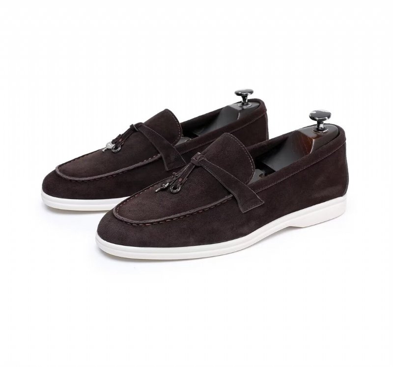 Herenloafers Leren Loafers - Koffie