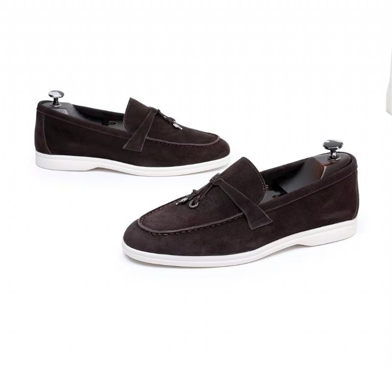 Herenloafers Leren Loafers - Koffie