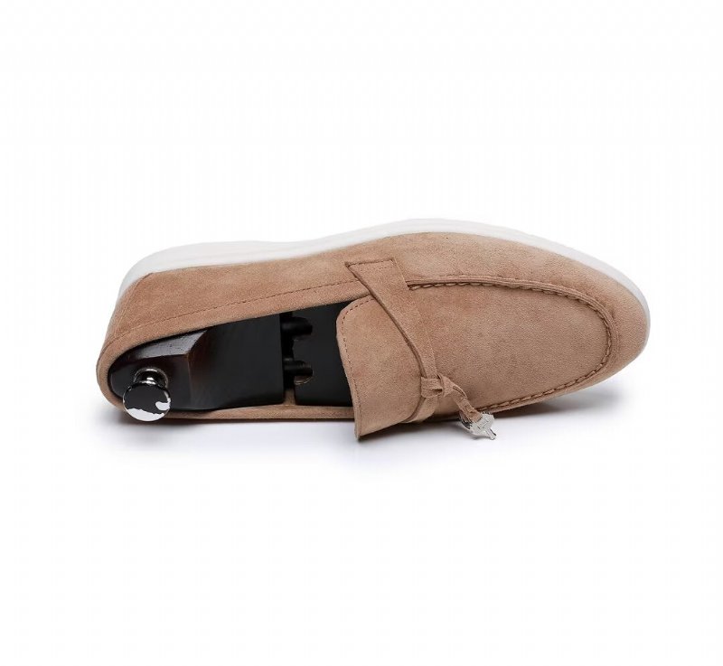 Herenloafers Leren Loafers - Koffie