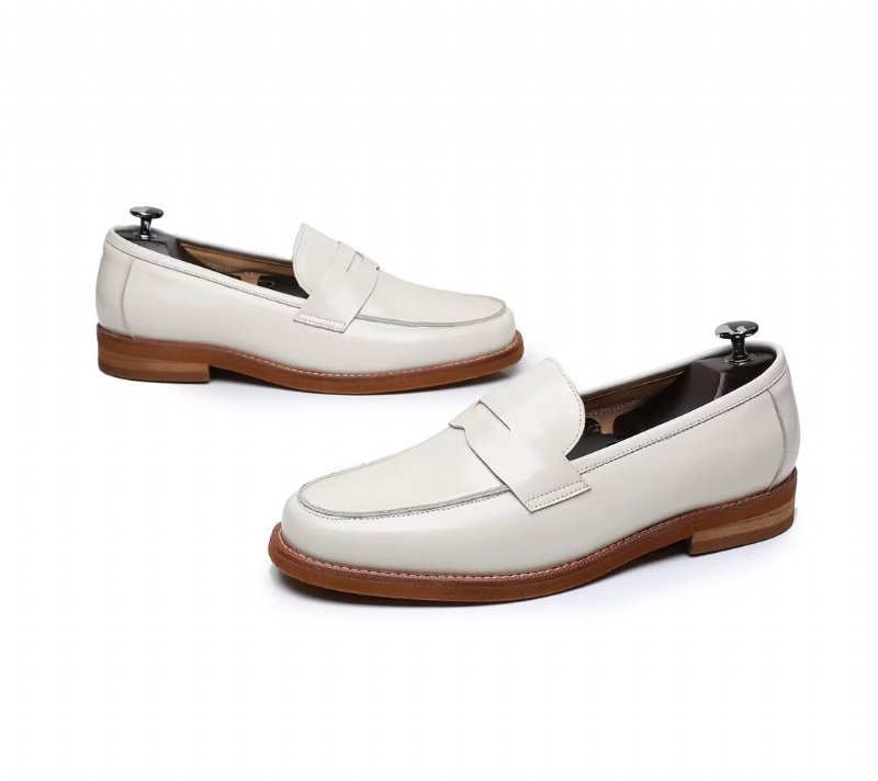 Herenloafers Leren Loafers - Zwart