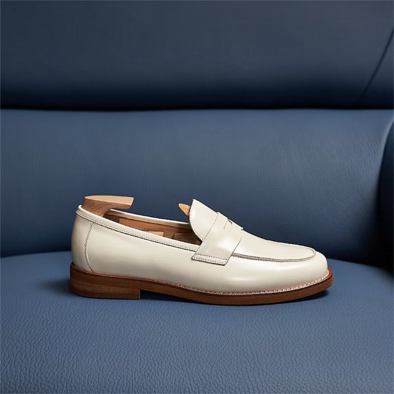 Herenloafers Leren Loafers - Zwart