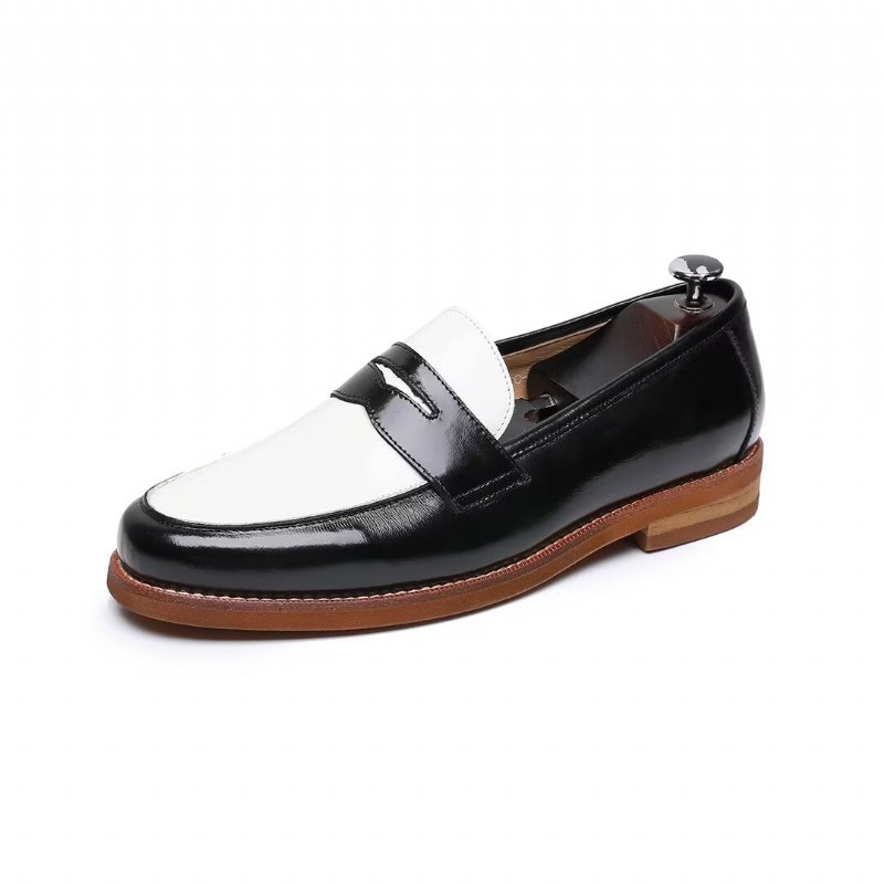 Herenloafers Leren Loafers - Zwart