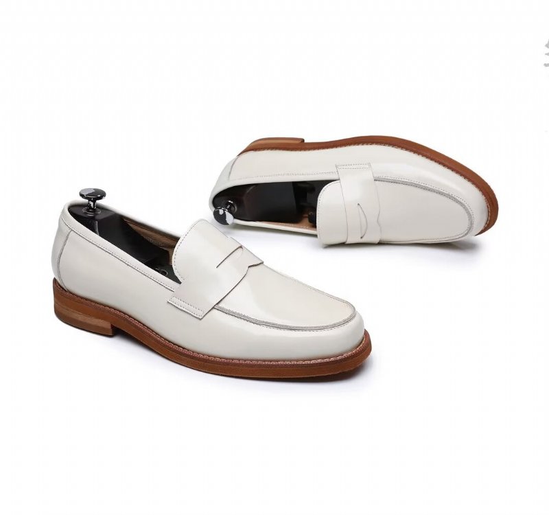 Herenloafers Leren Loafers - Zwart