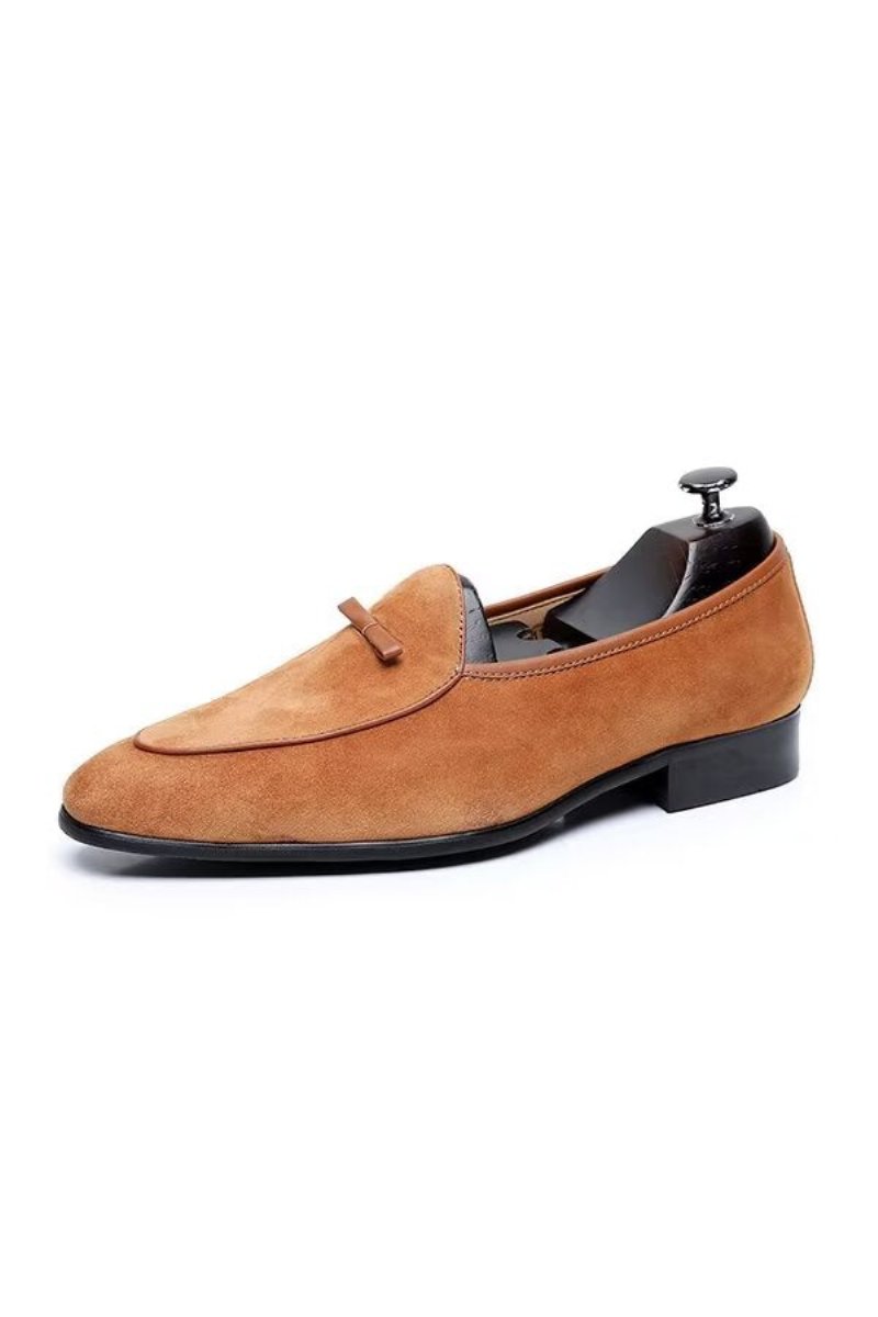 Herenloafers Loafers Rundleer