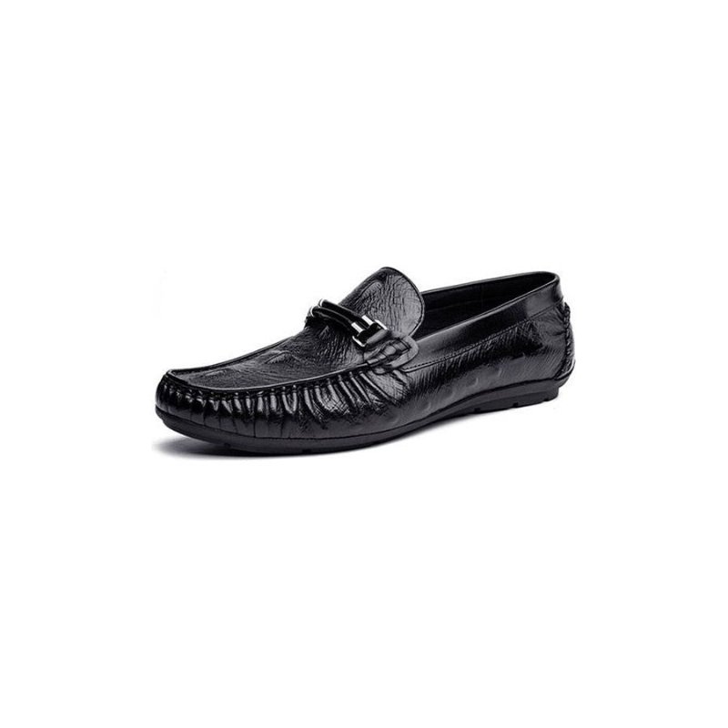 Herenloafers Luxe Croctex Lederen Brogueloafers