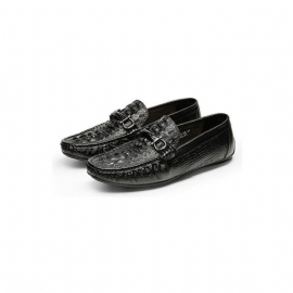 Herenloafers Luxe Croctex Waterdichte Instaploafers