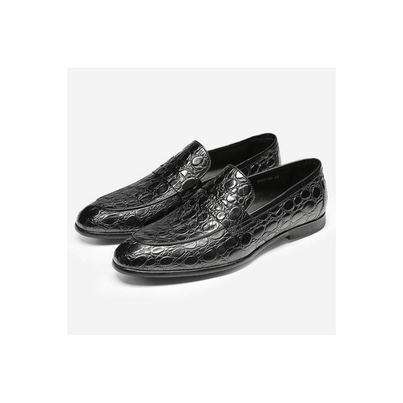 Herenloafers Luxe Croctex Zomerslip-on Loafers