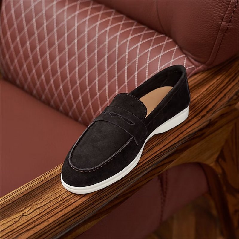 Herenloafers Premium Leer - Koffie