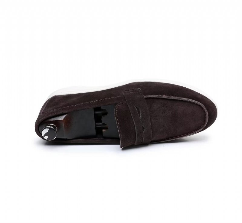 Herenloafers Premium Leer - Koffie