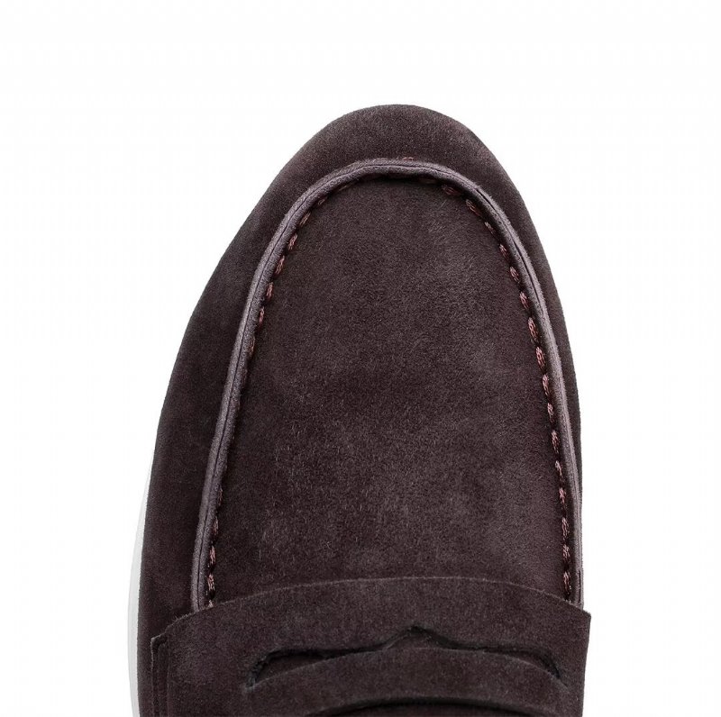 Herenloafers Premium Leer - Koffie