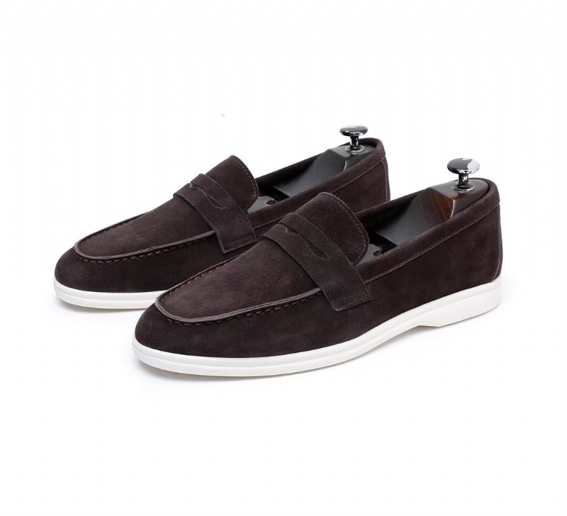 Herenloafers Premium Leer - Koffie