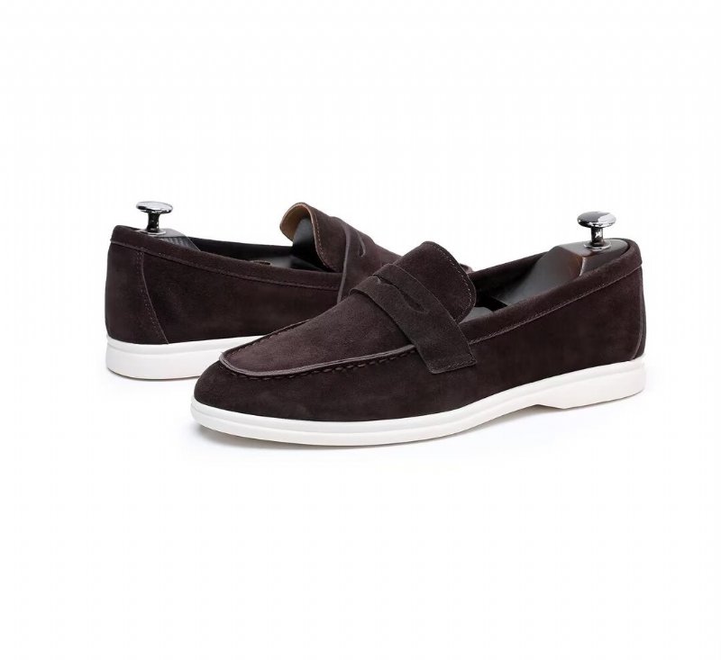 Herenloafers Premium Leer - Koffie