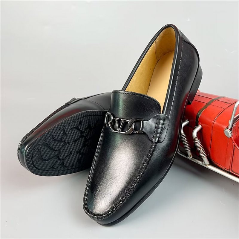 Herenloafers Sartorial Elegance-loafers - Zwart