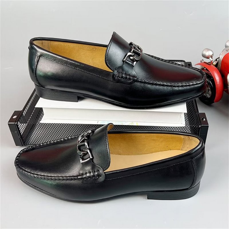 Herenloafers Sartorial Elegance-loafers - Zwart